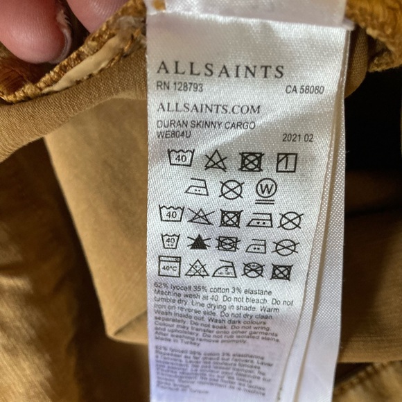 ALLSAINTS Duran Skinny Cargo Pants - Picture 11 of 14